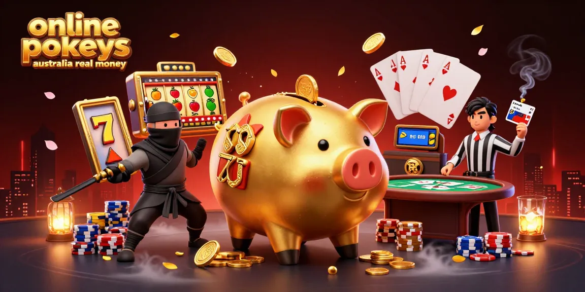 Engage with the vibrant world of online pokies Australia real money in this action-packed casino scene.